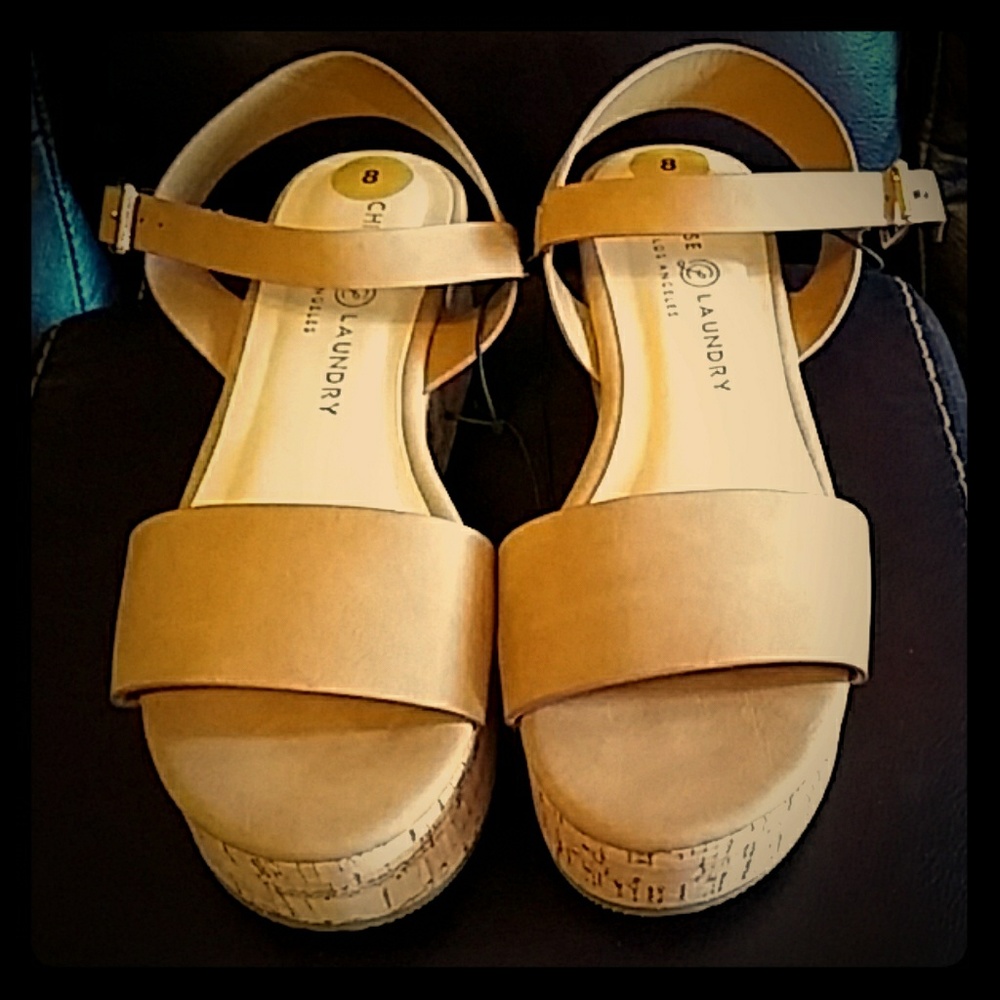 Platform wedge sandals